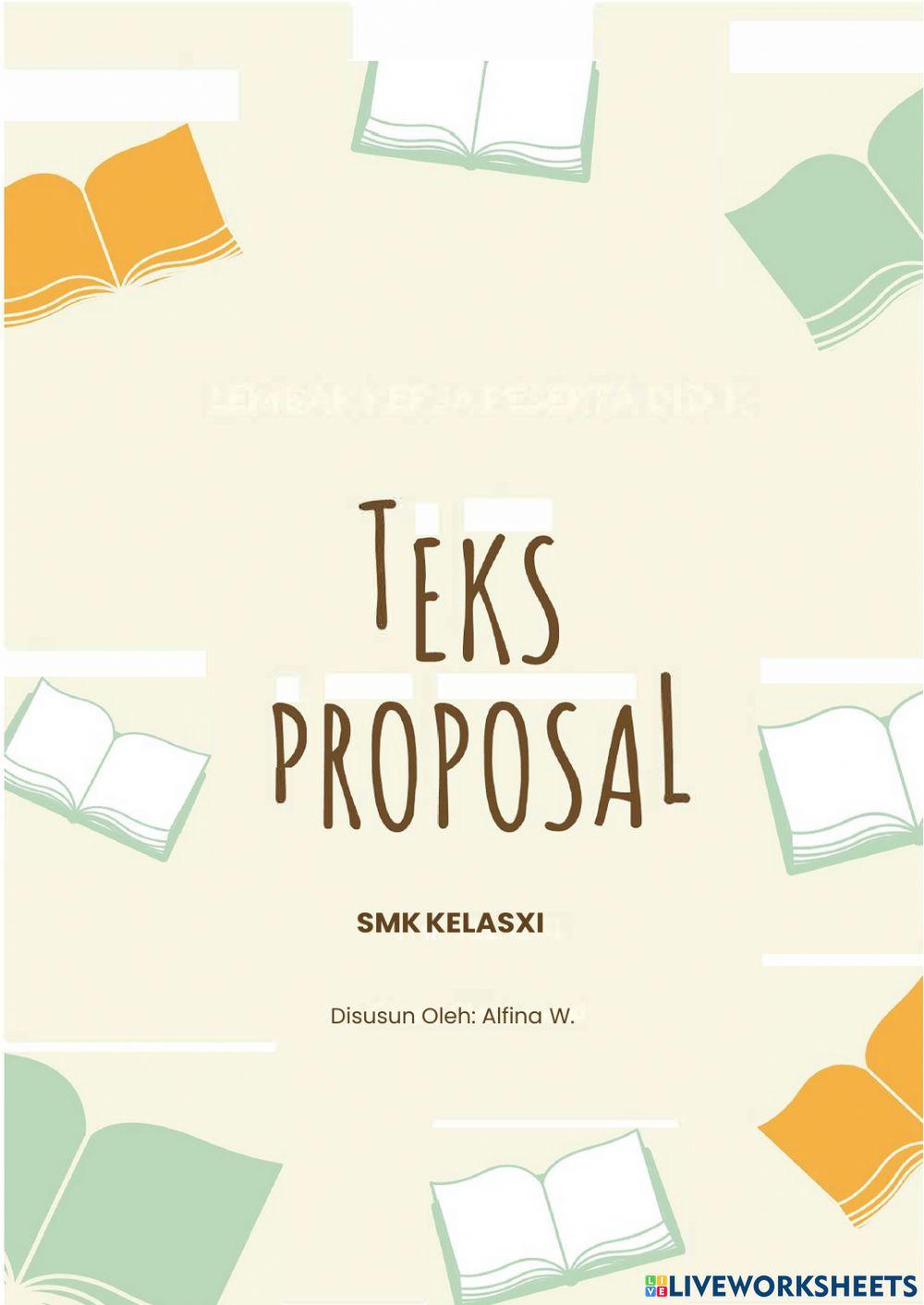 Proposal kegiatan