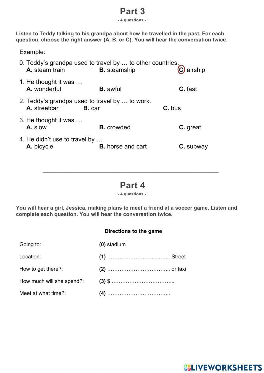 Test-Theme 9-Listening