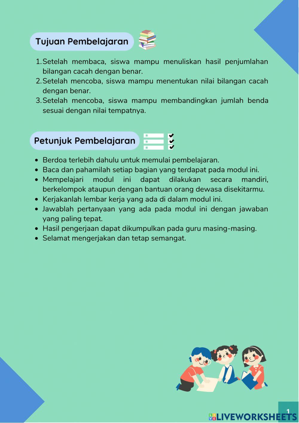 Operasi Hitung BIlangan Cacah