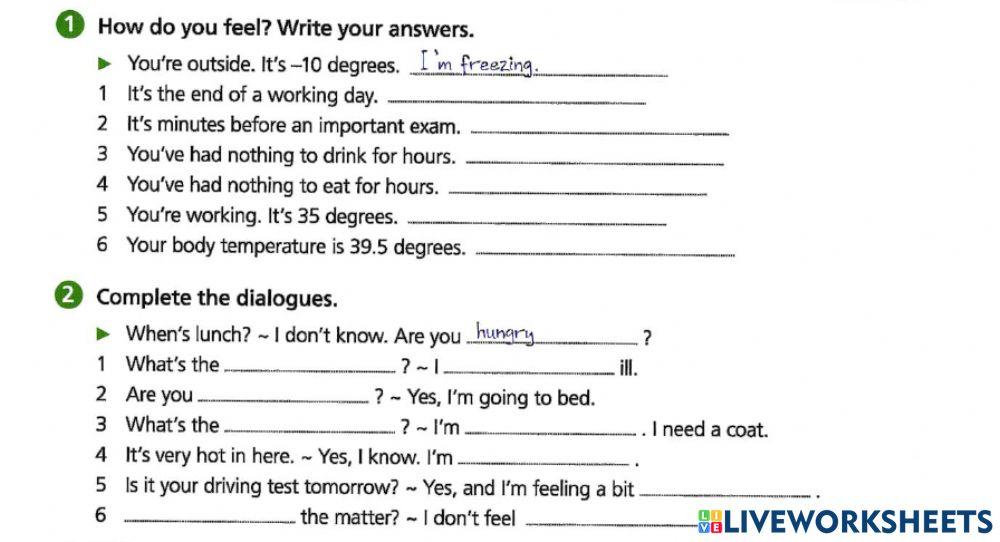 Basic Vocabulary-16 Feelings and emotions