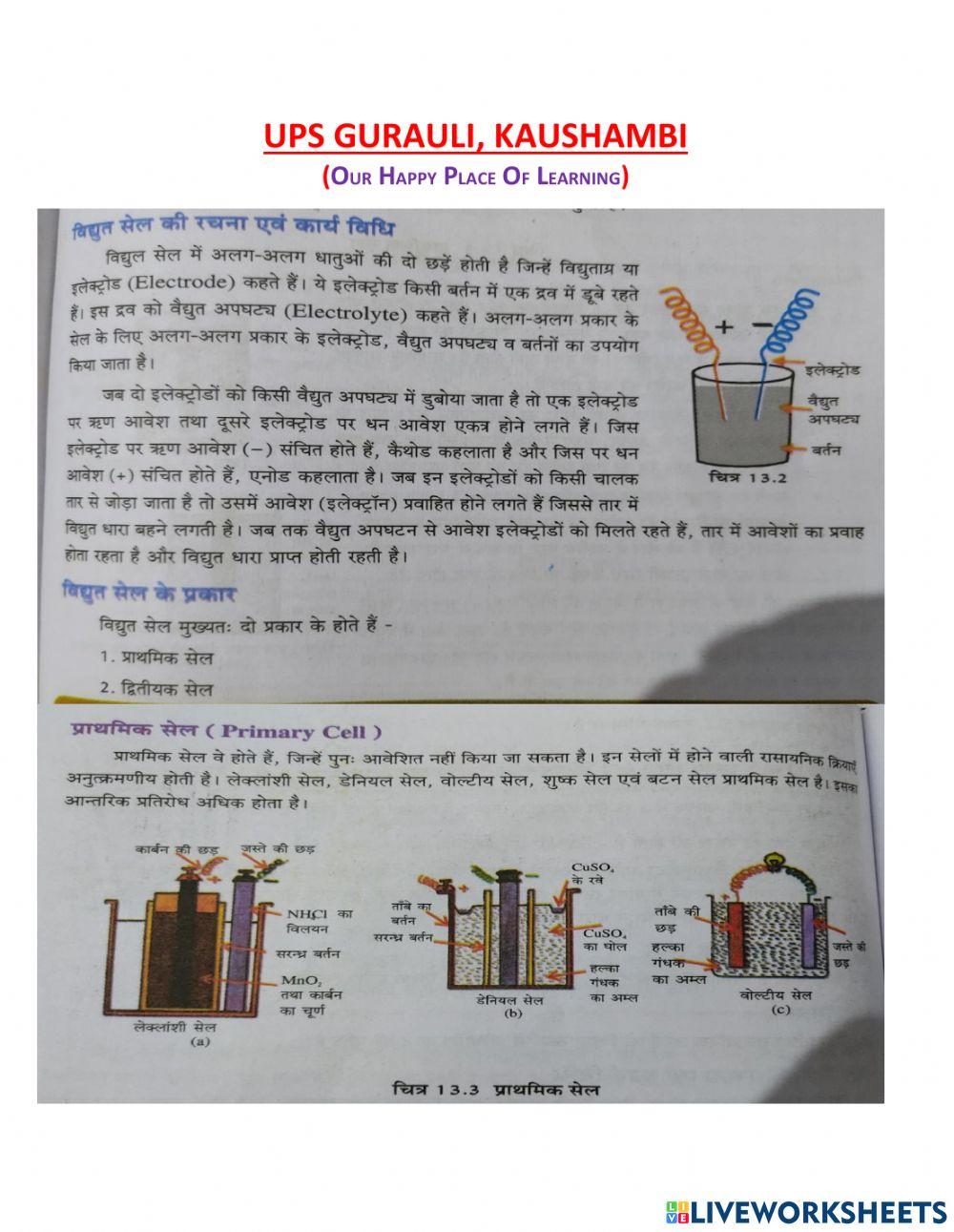 Vidyut Dhara(Electric Current)