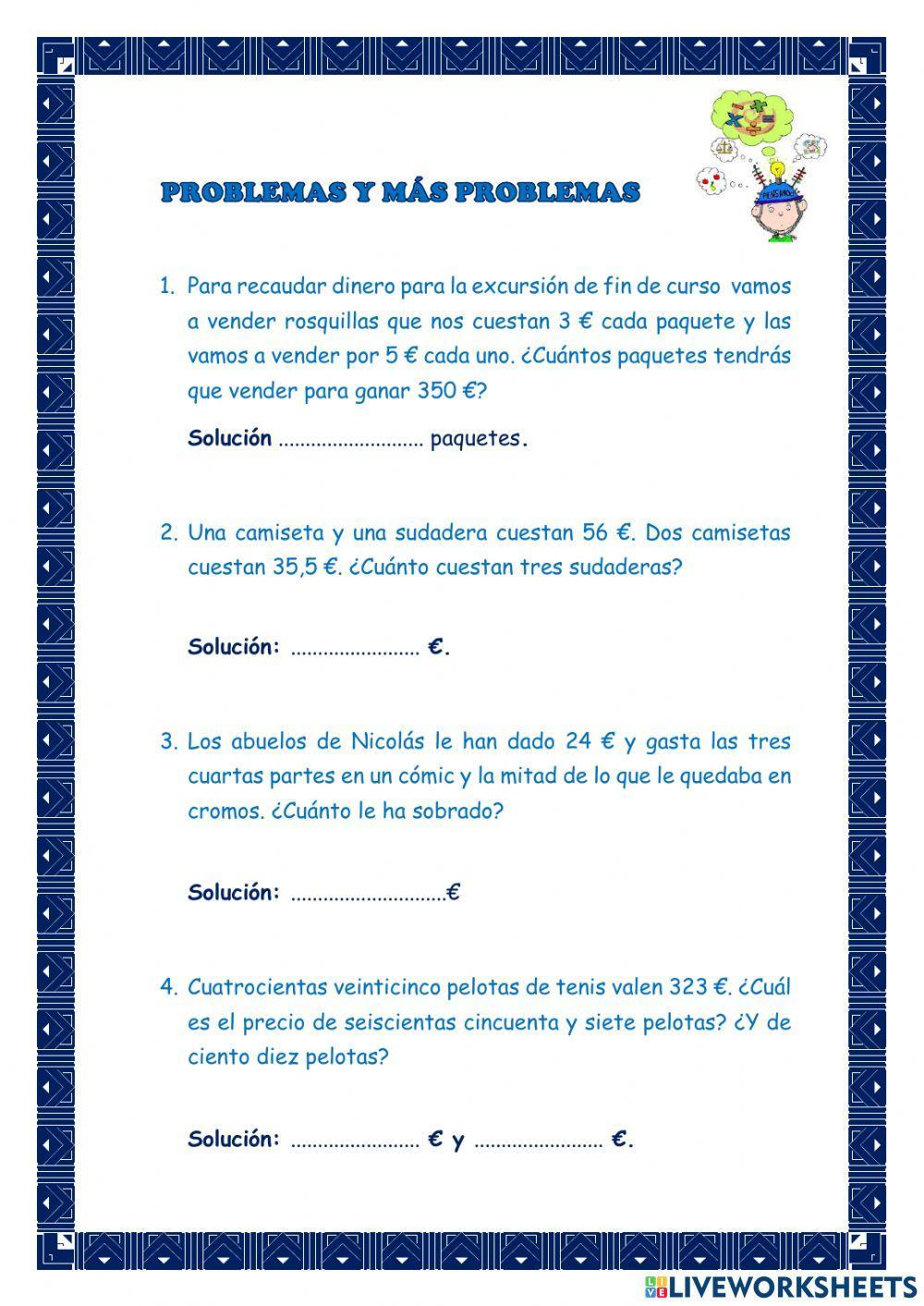 Problemas Problemas