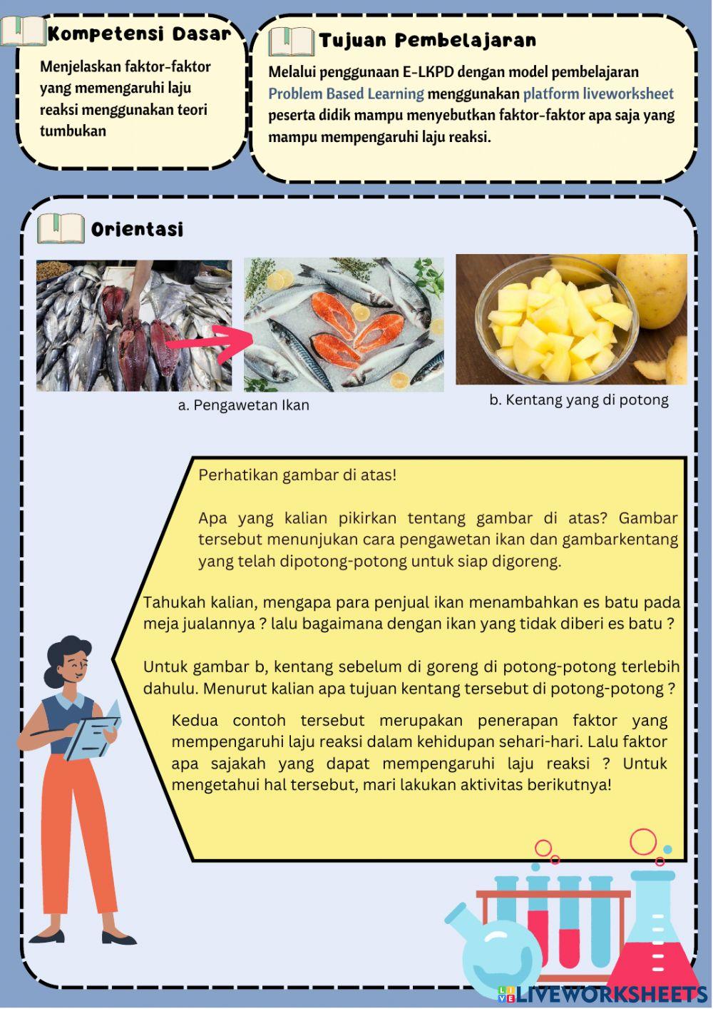 LKPD Faktor Pengaruh Laju Reaksi