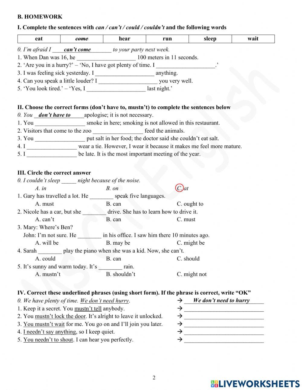 Viet Teacher - S7 - Week 9 - U3 - Grammar 2