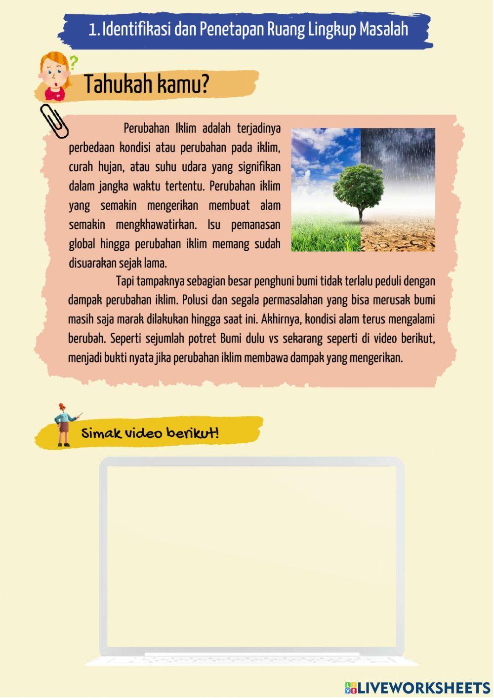 LKPD 2 - Studi Literasi -Definisi dan Penyebab Terjadinya Pemanasan Global