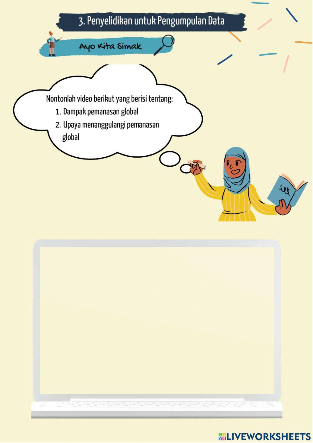 LKPD 3 - Studi Literasi & Pembuktian -Dampak & Upaya Menanggulangi Pemanasan Global