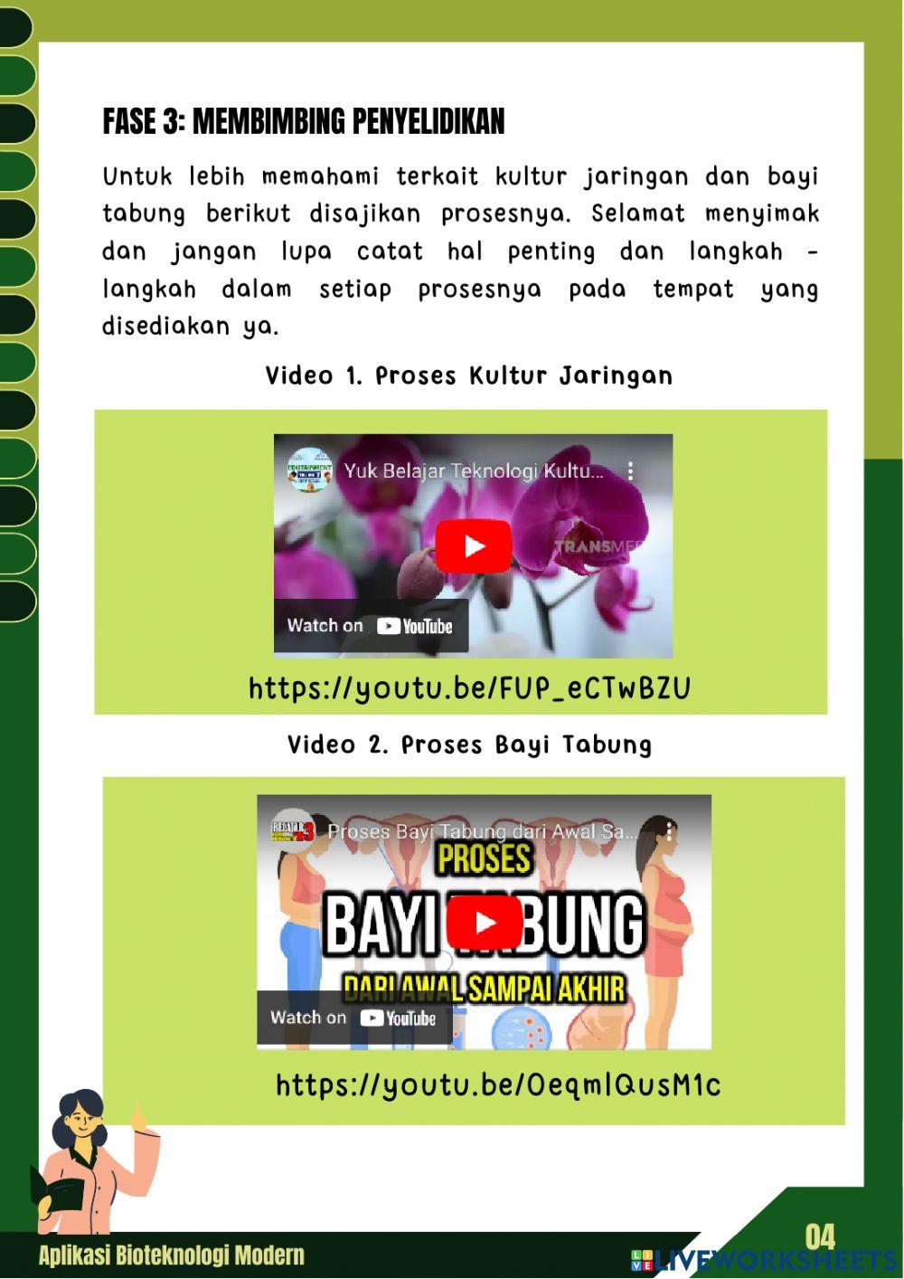 LKPD 1-Bioteknologi Modern