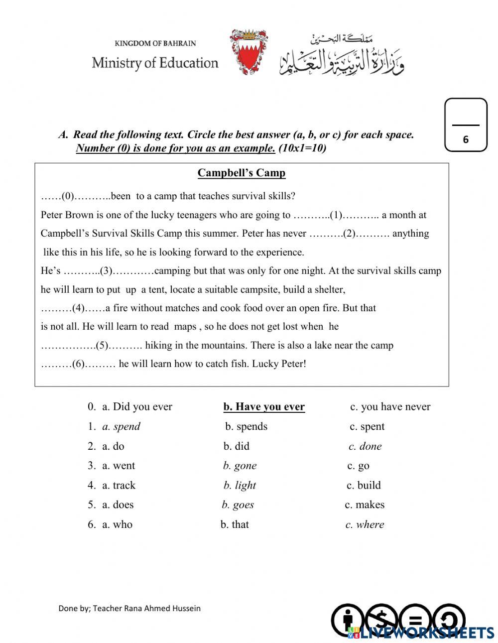 Free reading worksheet live worksheets