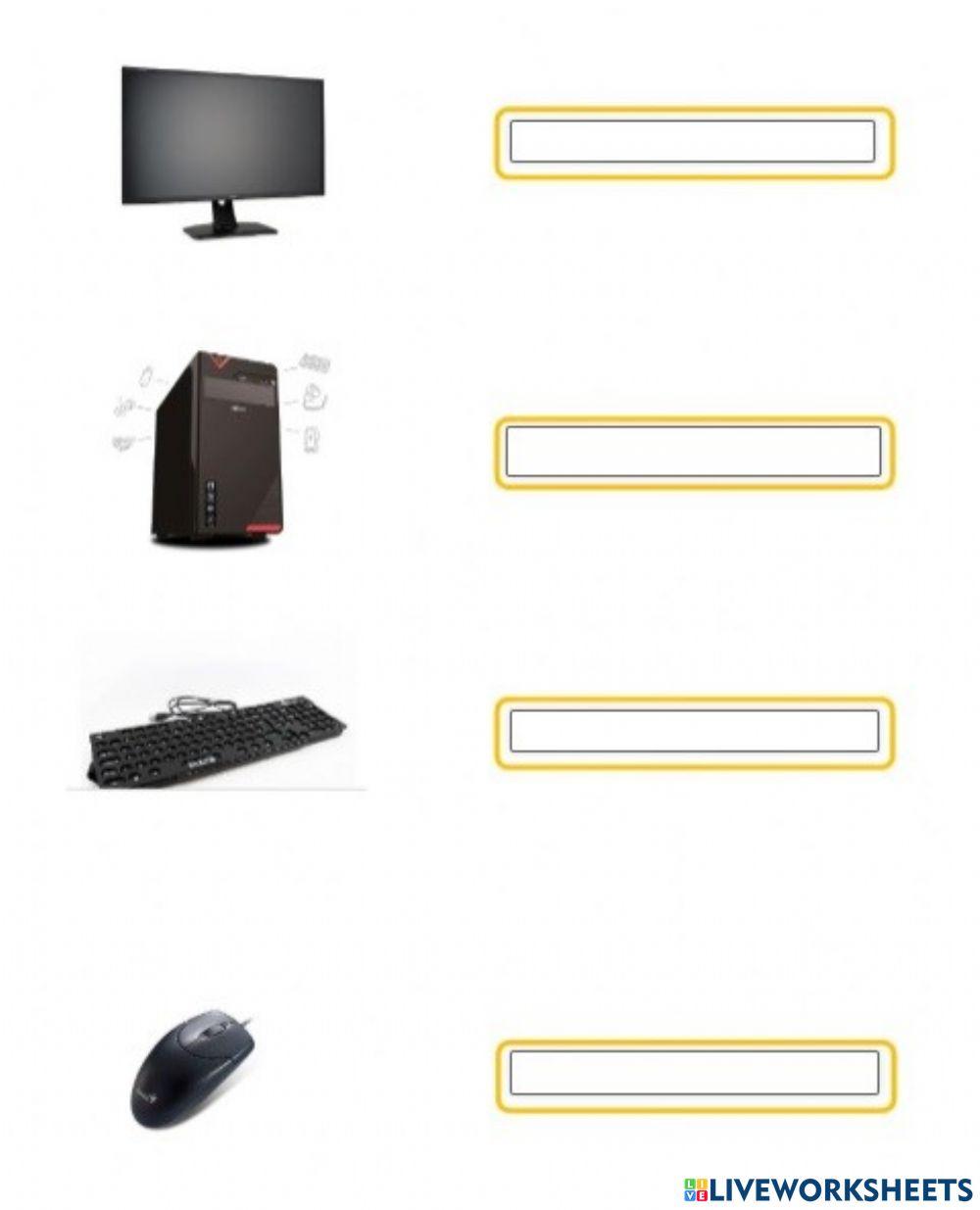 Partes de la computadora