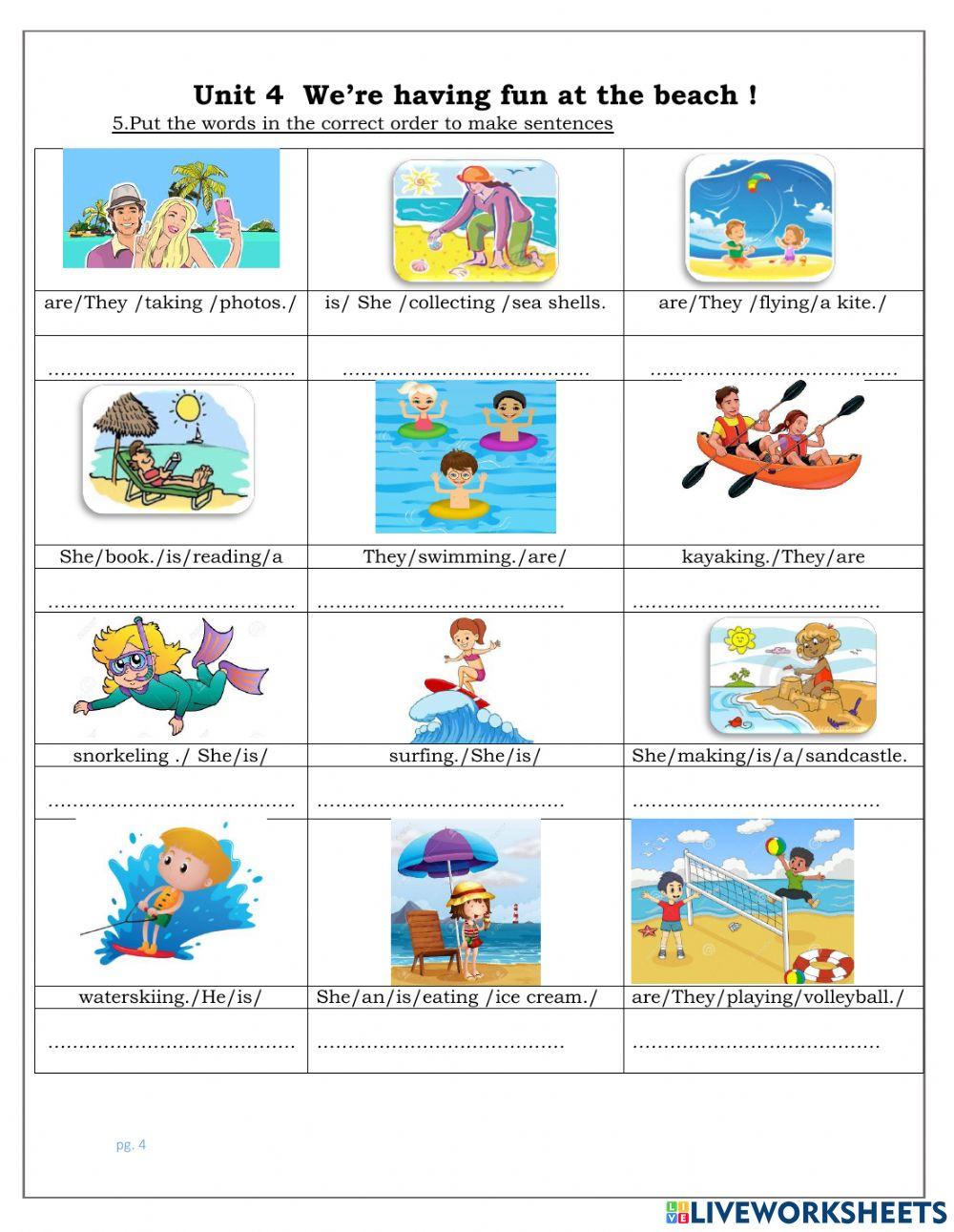 Ff4.u4 we're having fun at the beach