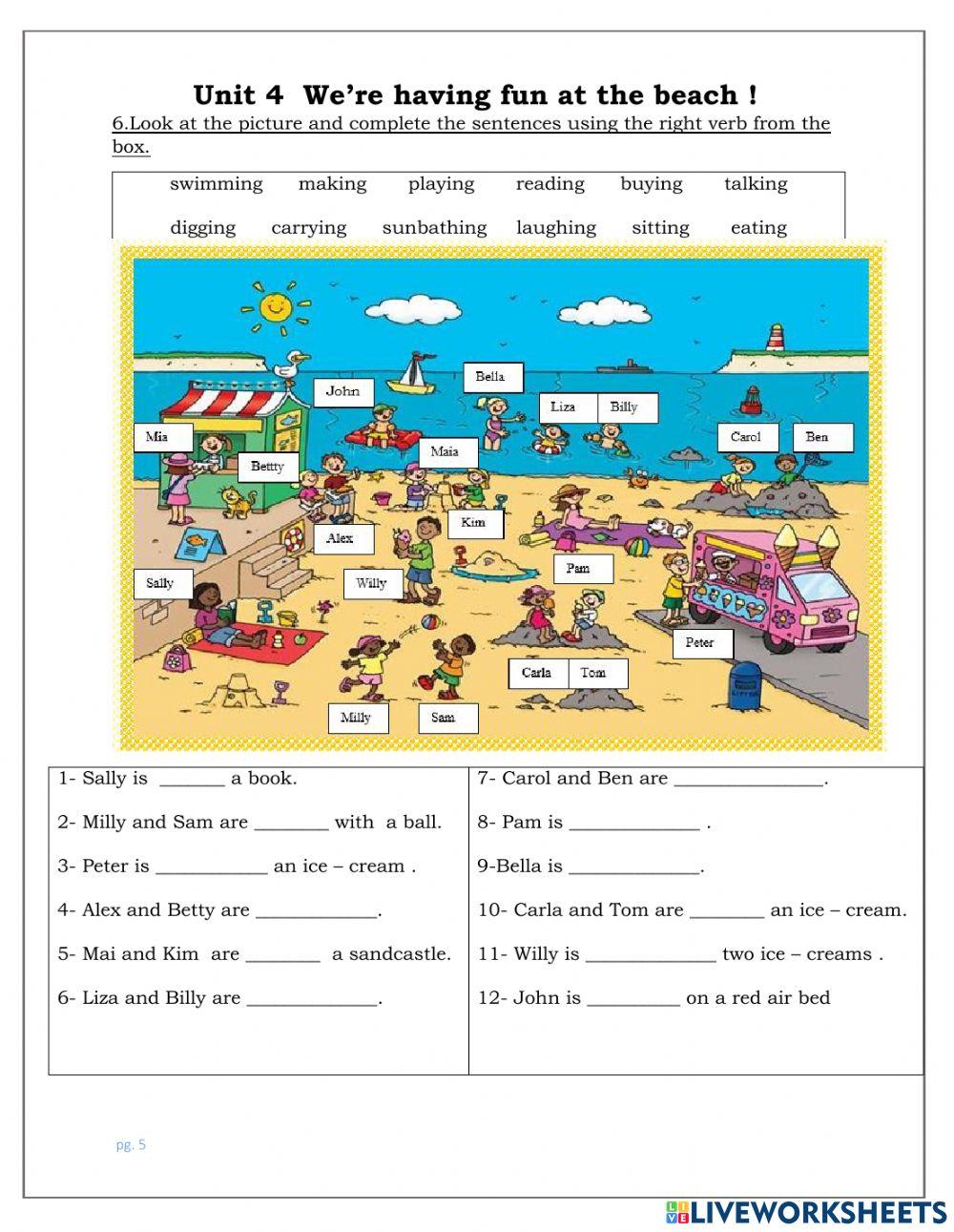 Ff4.u4 we're having fun at the beach