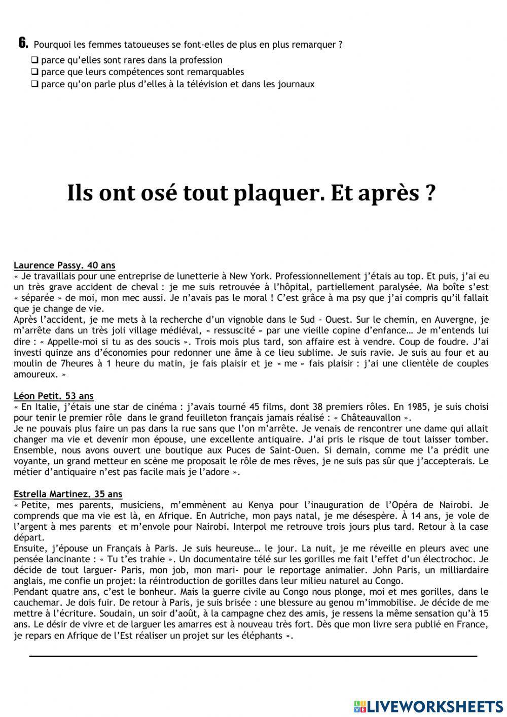 Batx 2 Exam 1 eval C.écrite