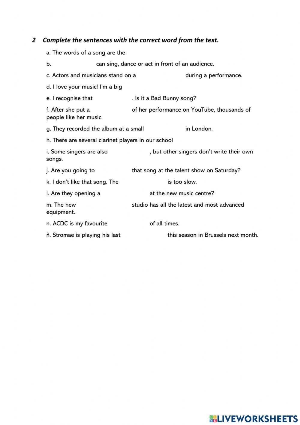 The World of Music Institute