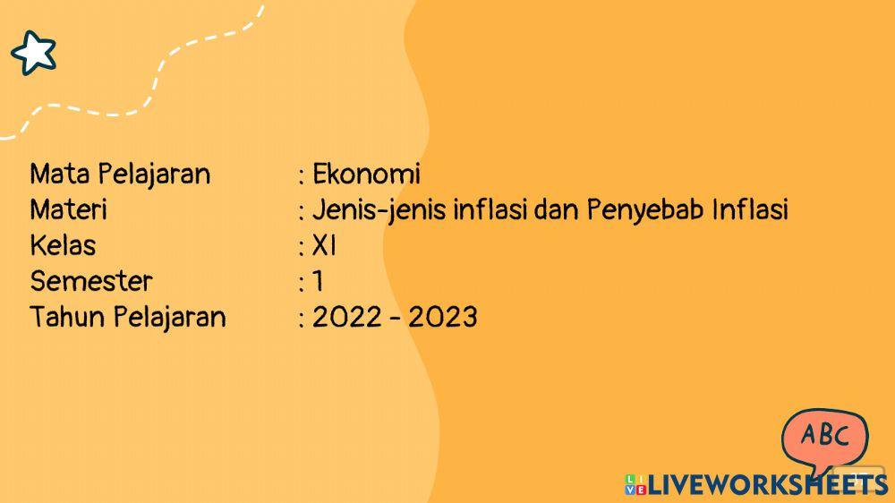 Indeks Harga dan Inflasi