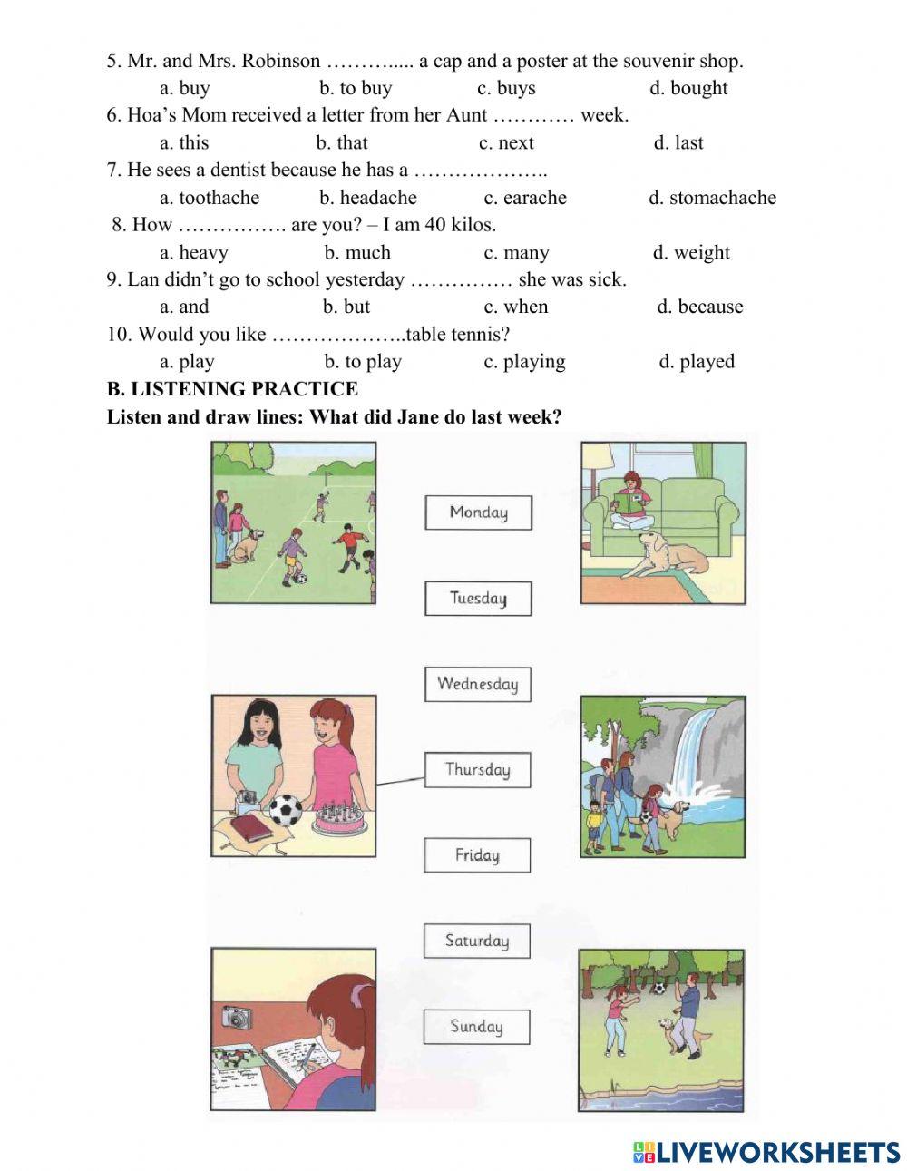 Worksheet 21