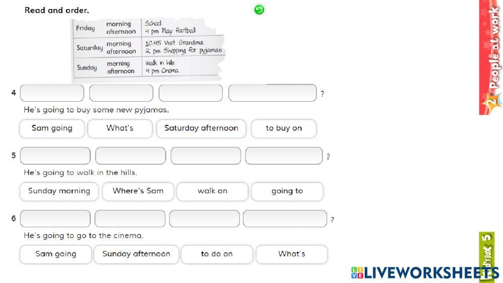 5º ab p.19 nº7 questions