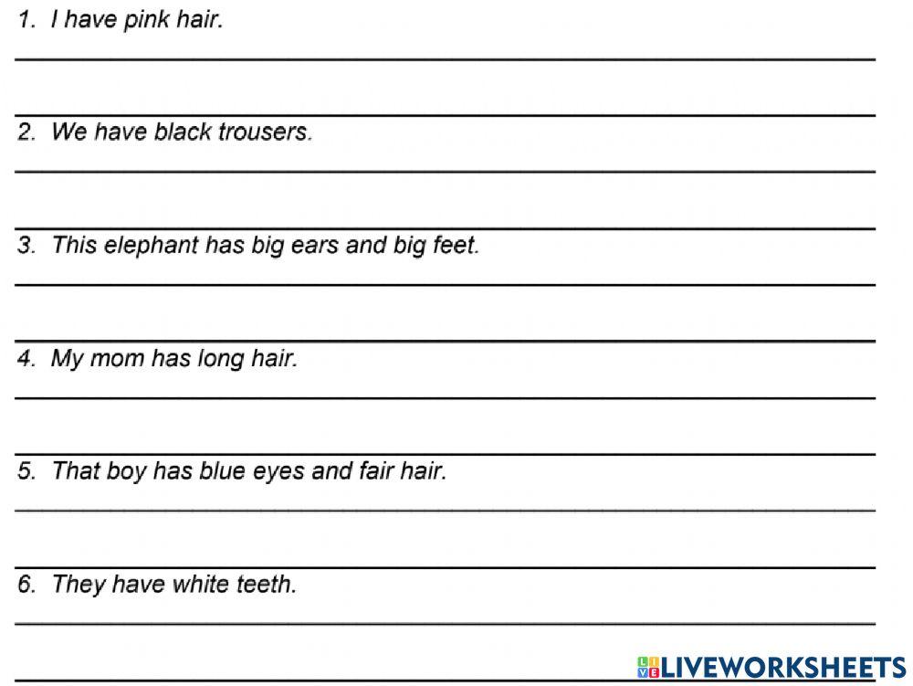 Children have-have got