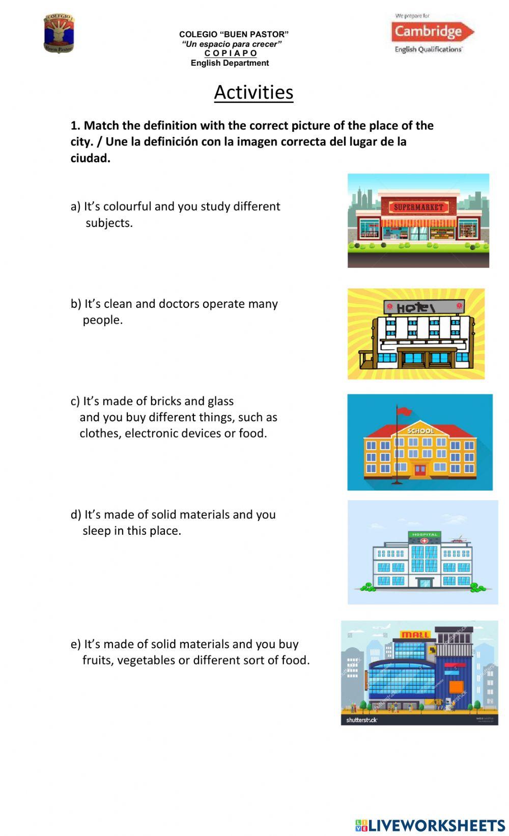 Written Handout Year 7 nº3 Unit 3