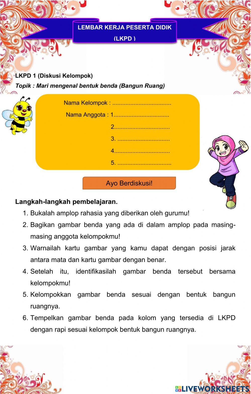 Mengenal bangun ruang