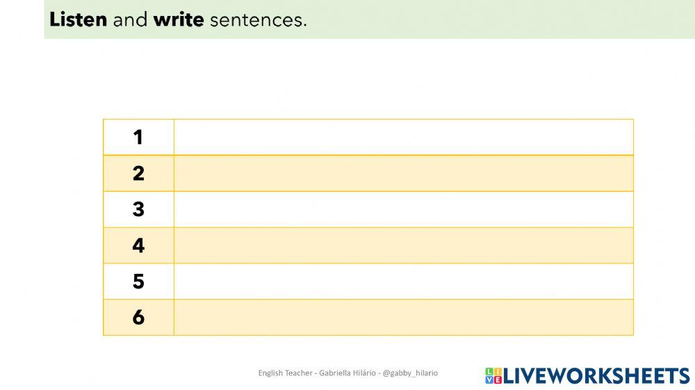 L4 - 10 - Who is, Listening and Writing