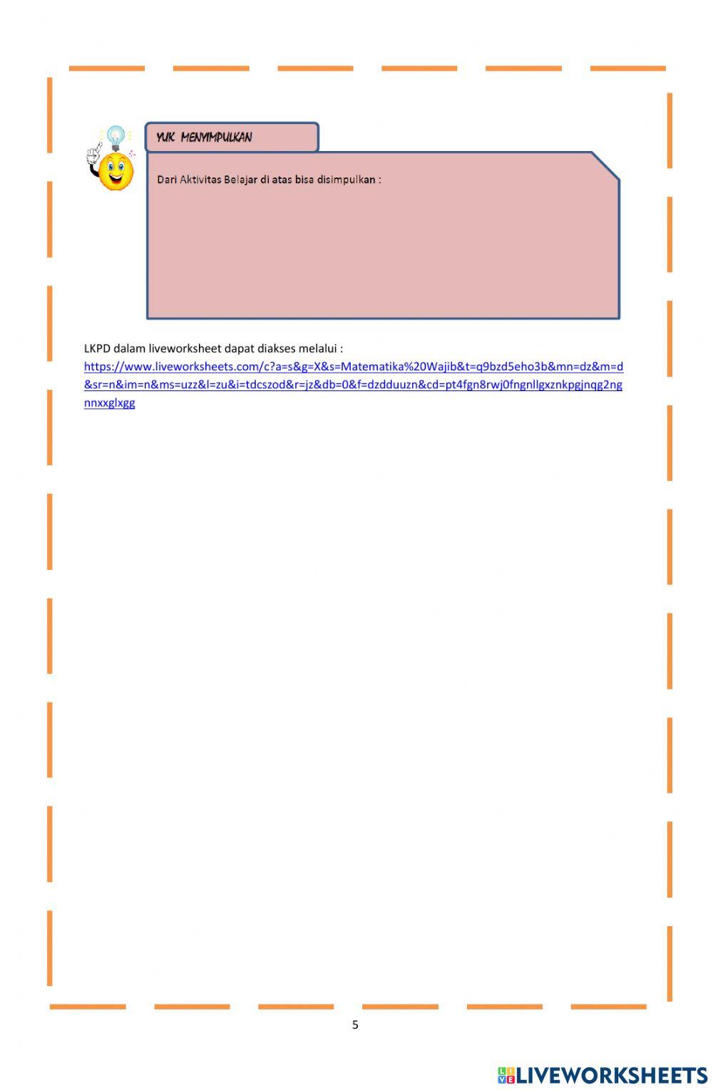 LKPD SPtDV (Kuadrat-kuadrat)