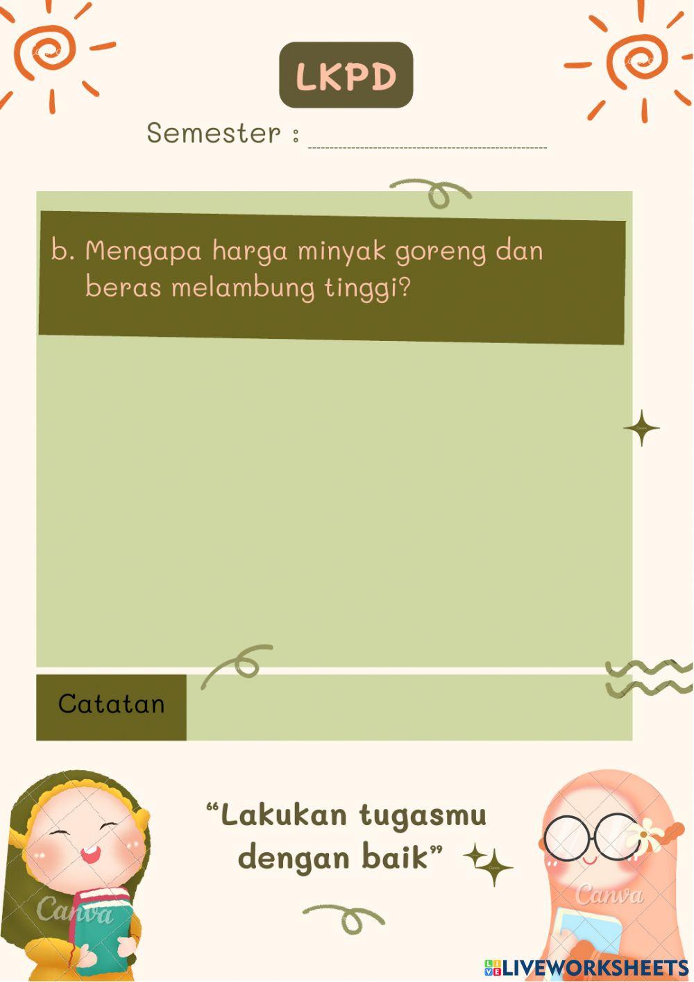 Kebutuhan dan kelangkaan