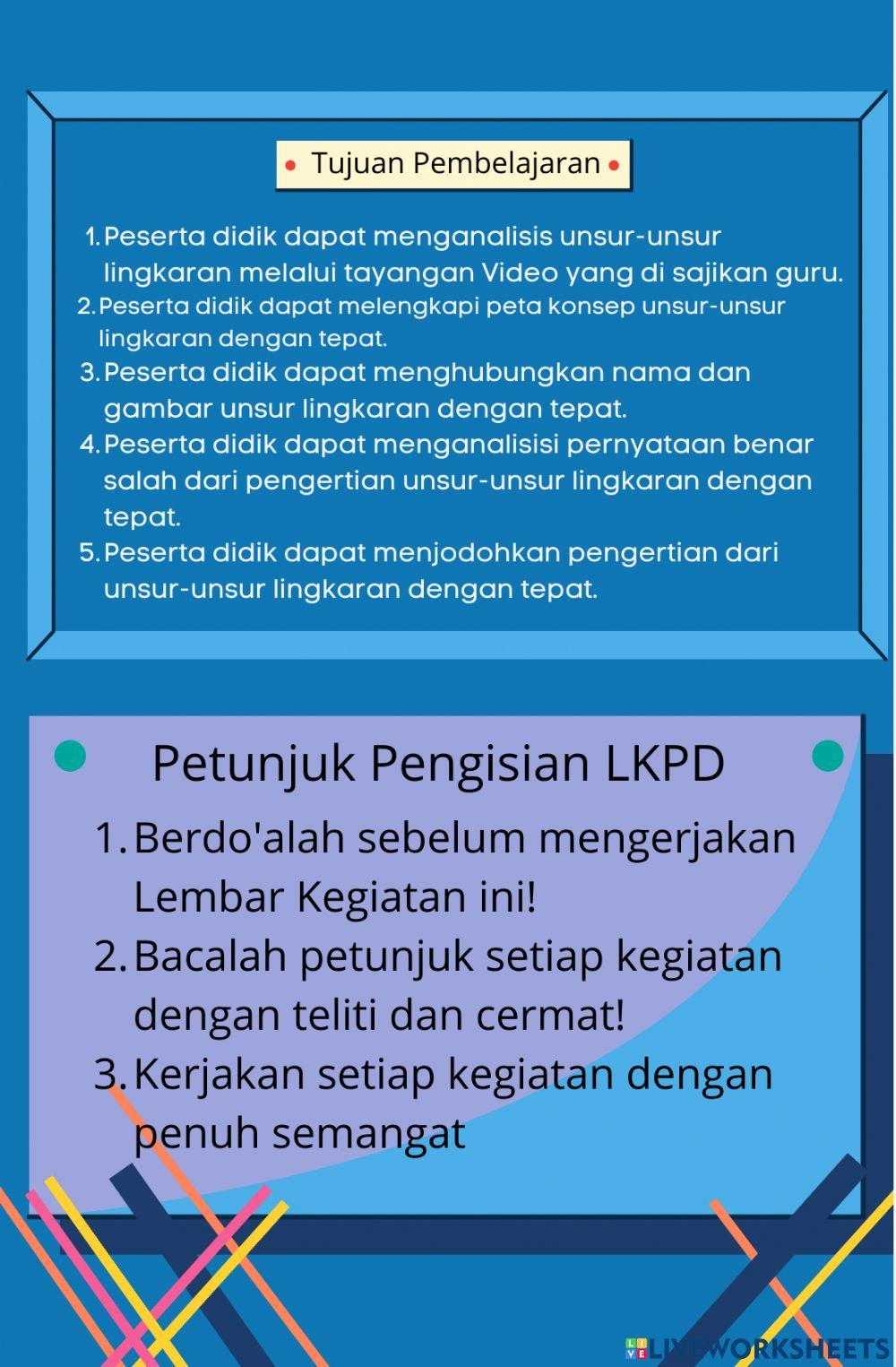 Unsur-unsur Lingkaran