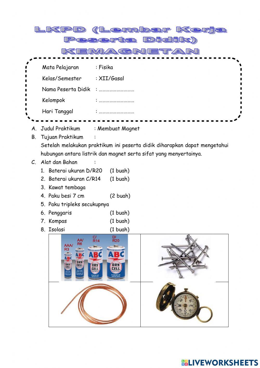 LKPD Kemagnetan