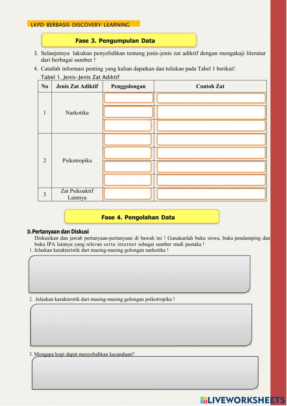LKPD Zat Adiktif