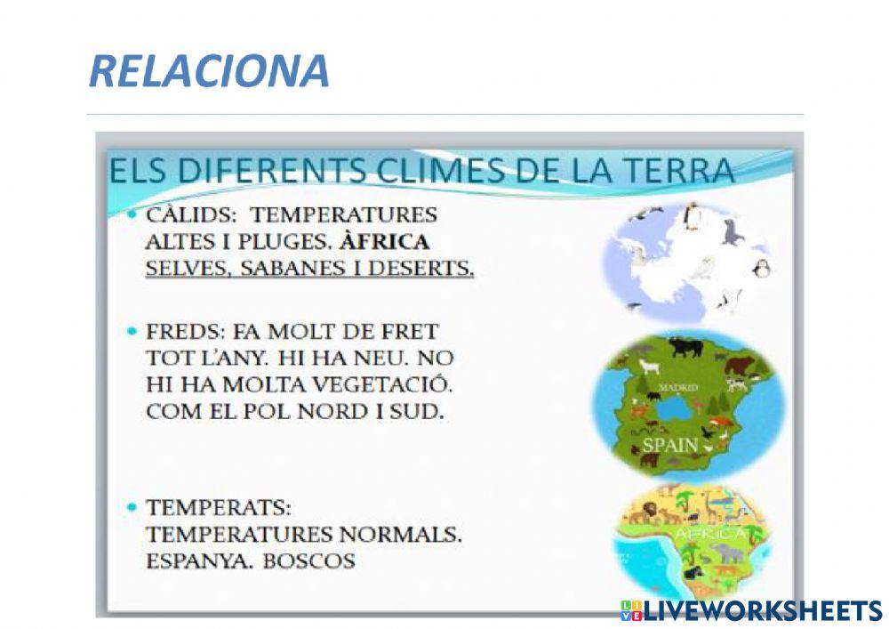 El temps i el clima