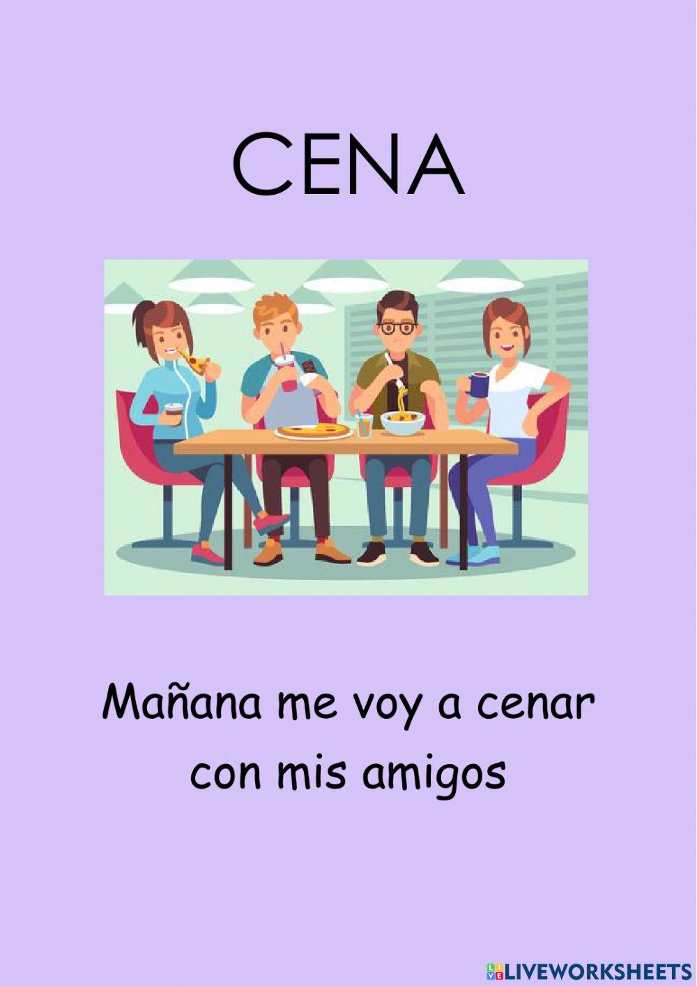 Cena con amigos