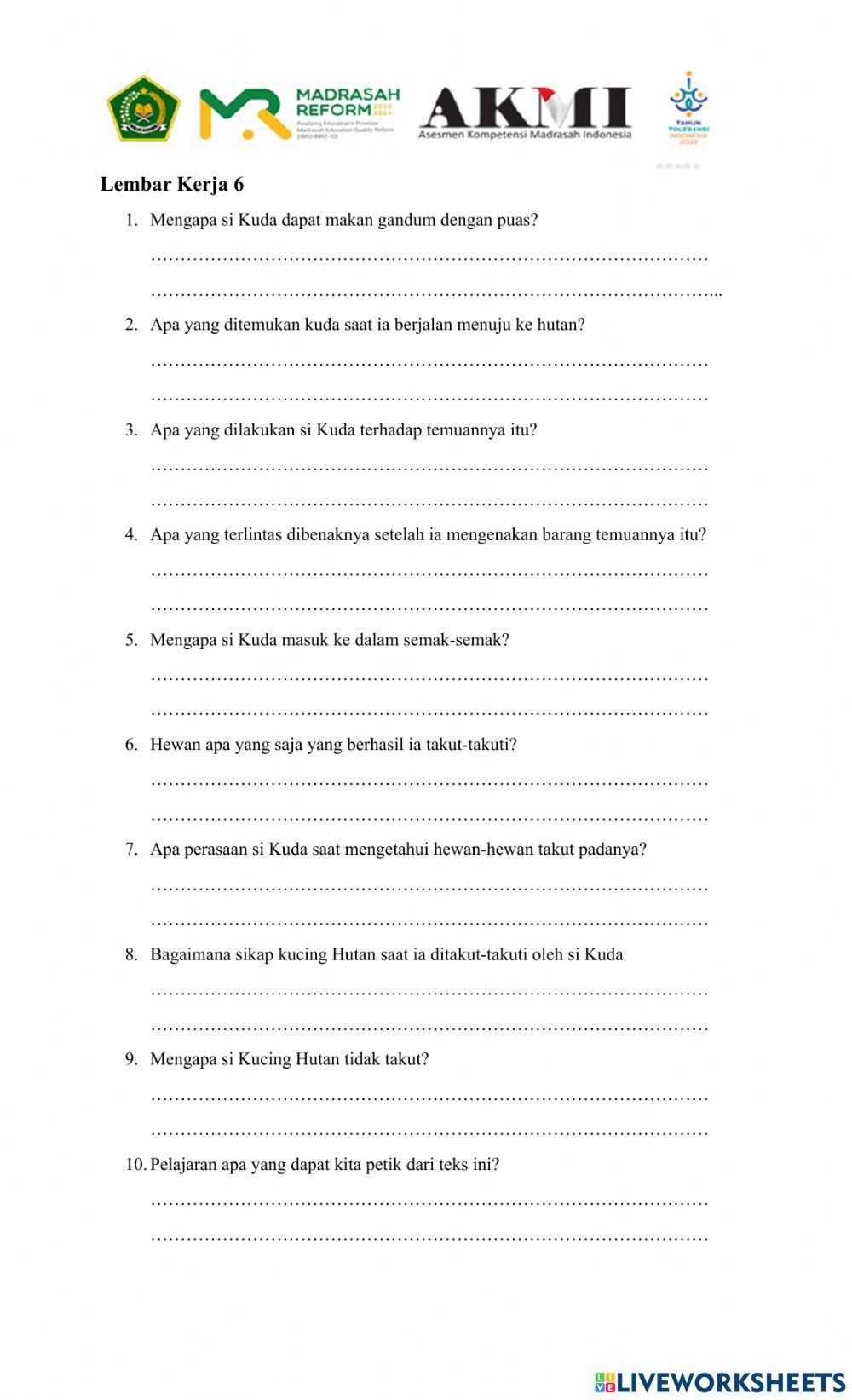 Kuda Berkulit Harimau