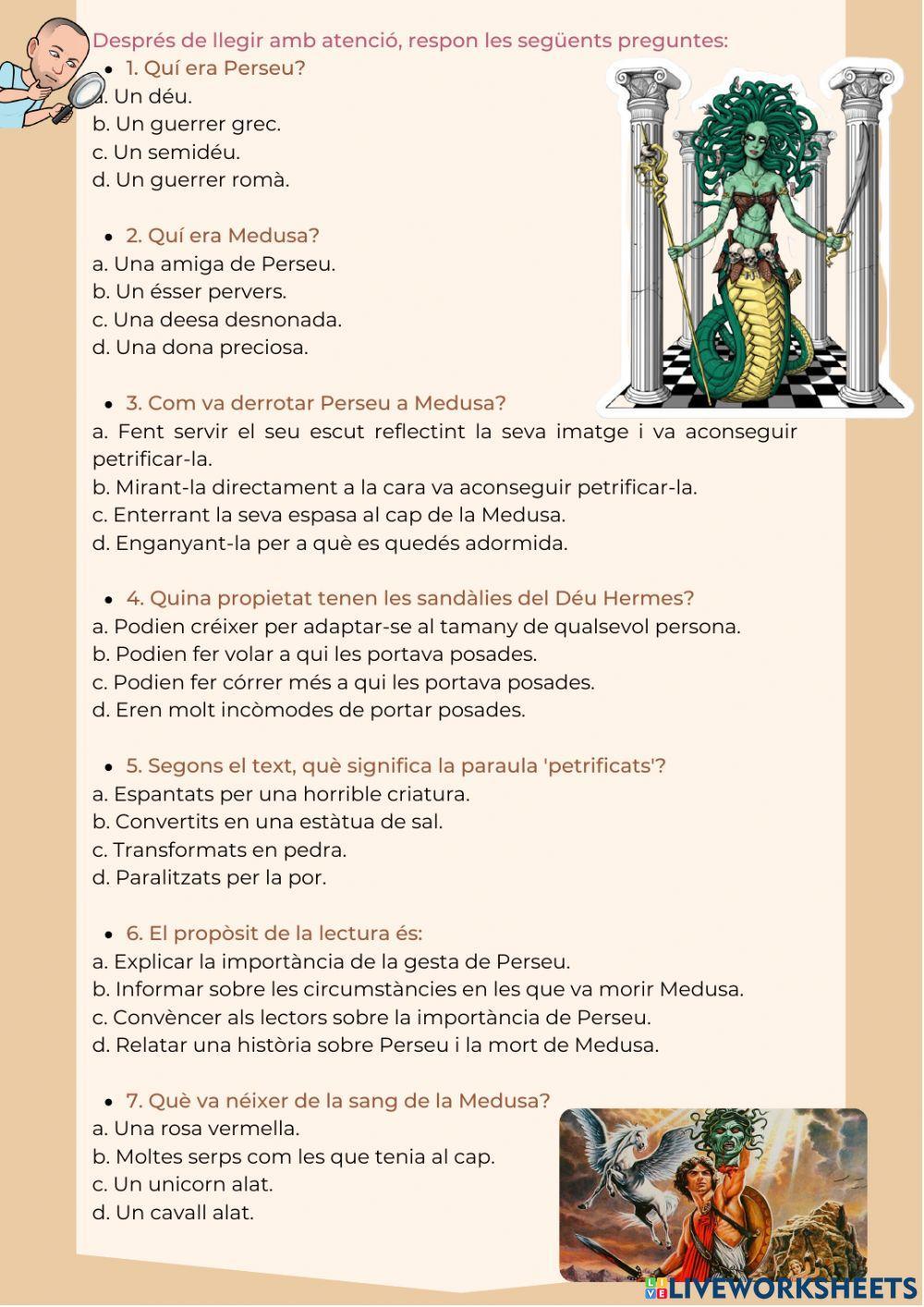 La llegenda de Perseu i Medusa