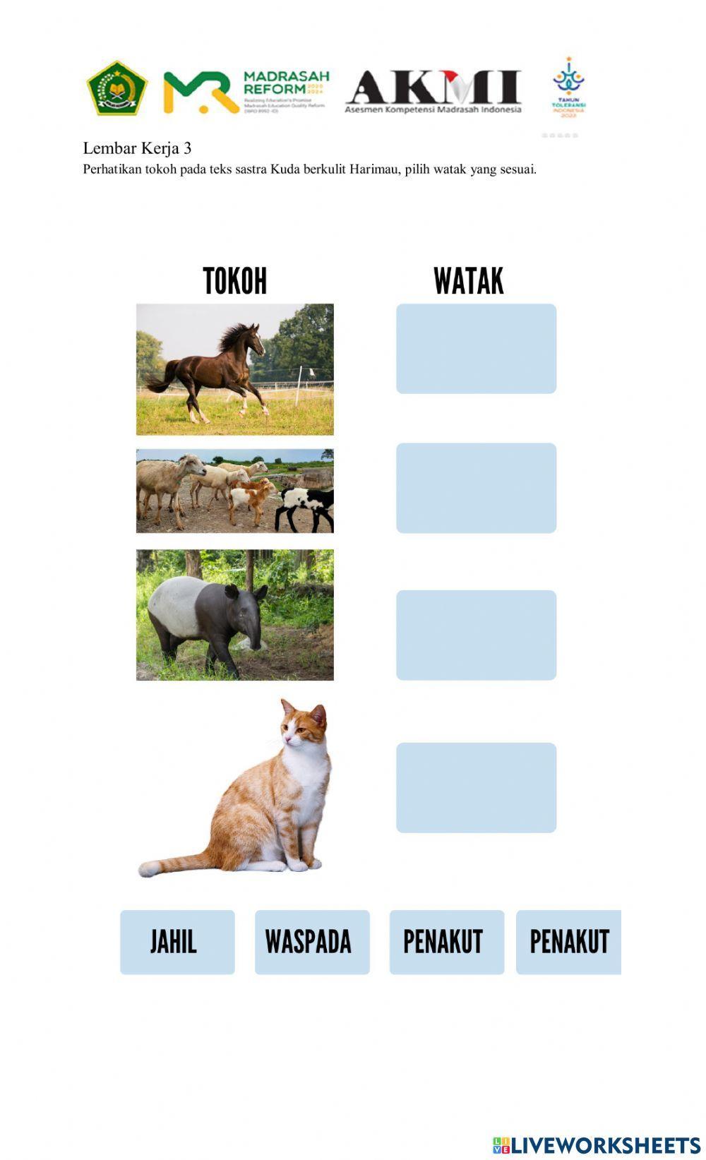 Kuda Berkulit Harimau