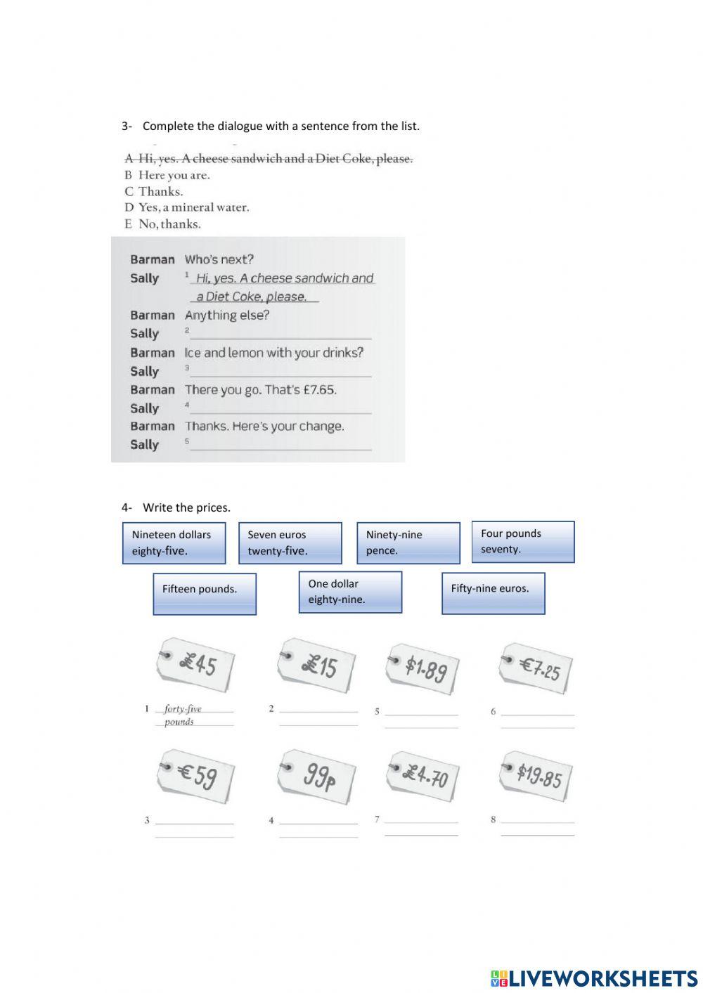 End of year assessment