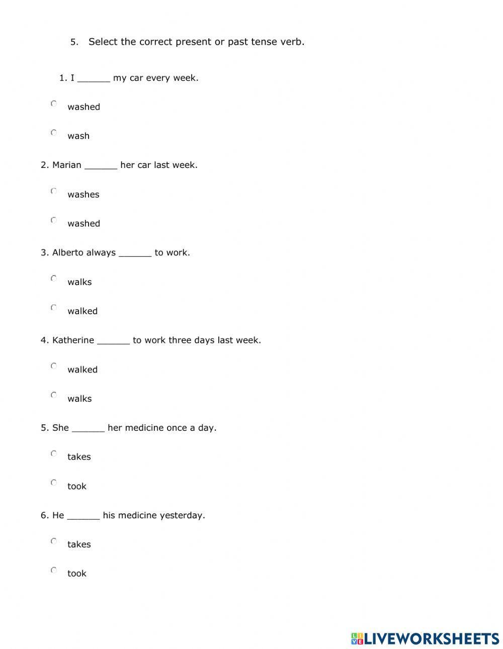 Present Simple vs. Present Continious vs. Past Simple