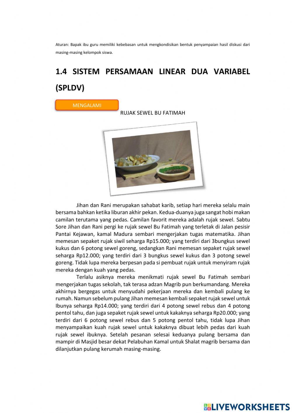 Lkpd matematika lanjutan