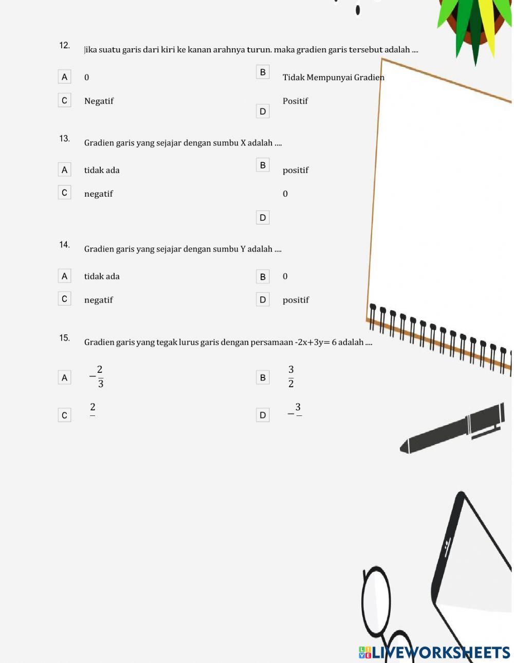 Gradien - kemiringan