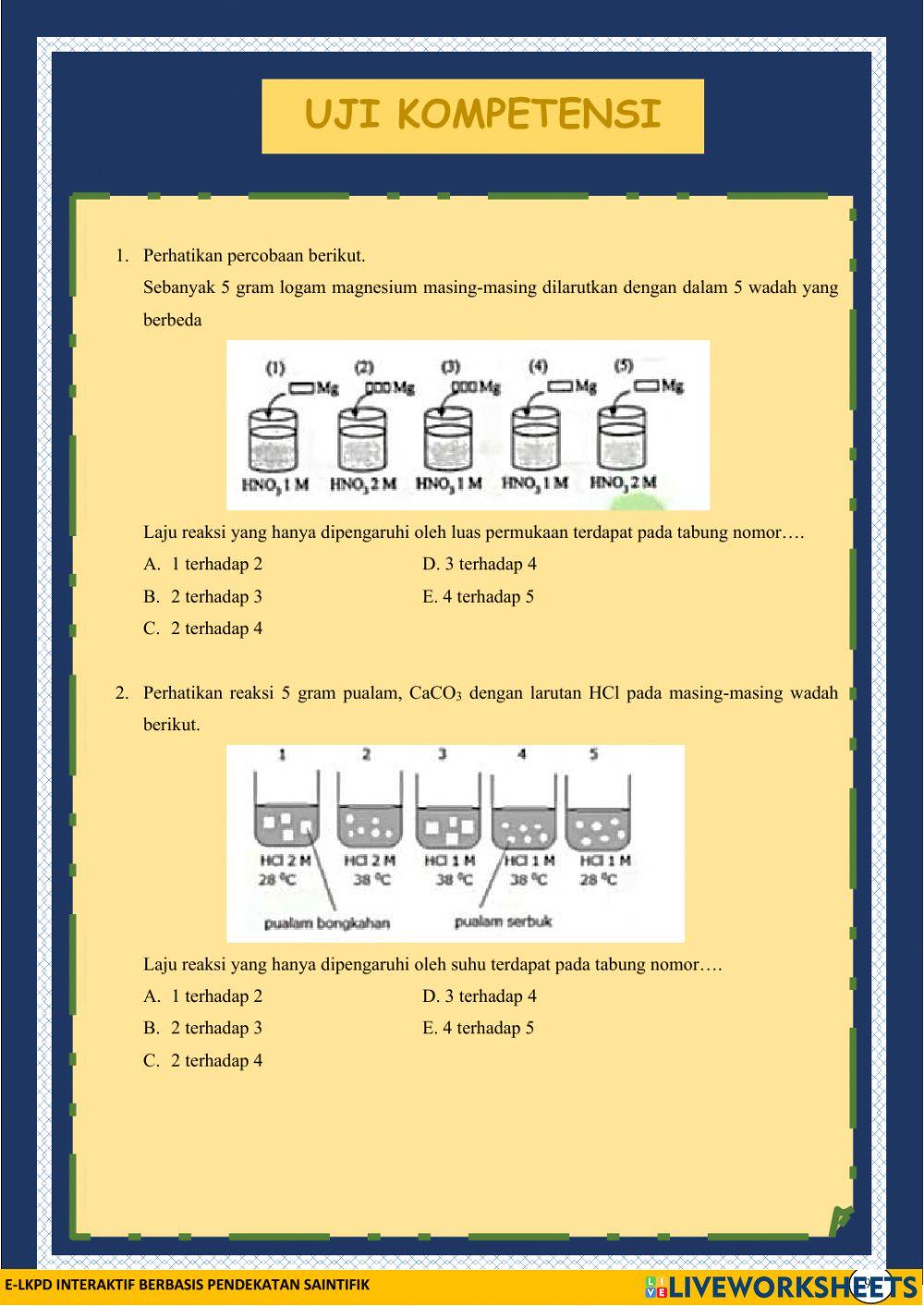 Pertemuan 3 Laju Reaksi Bagian II