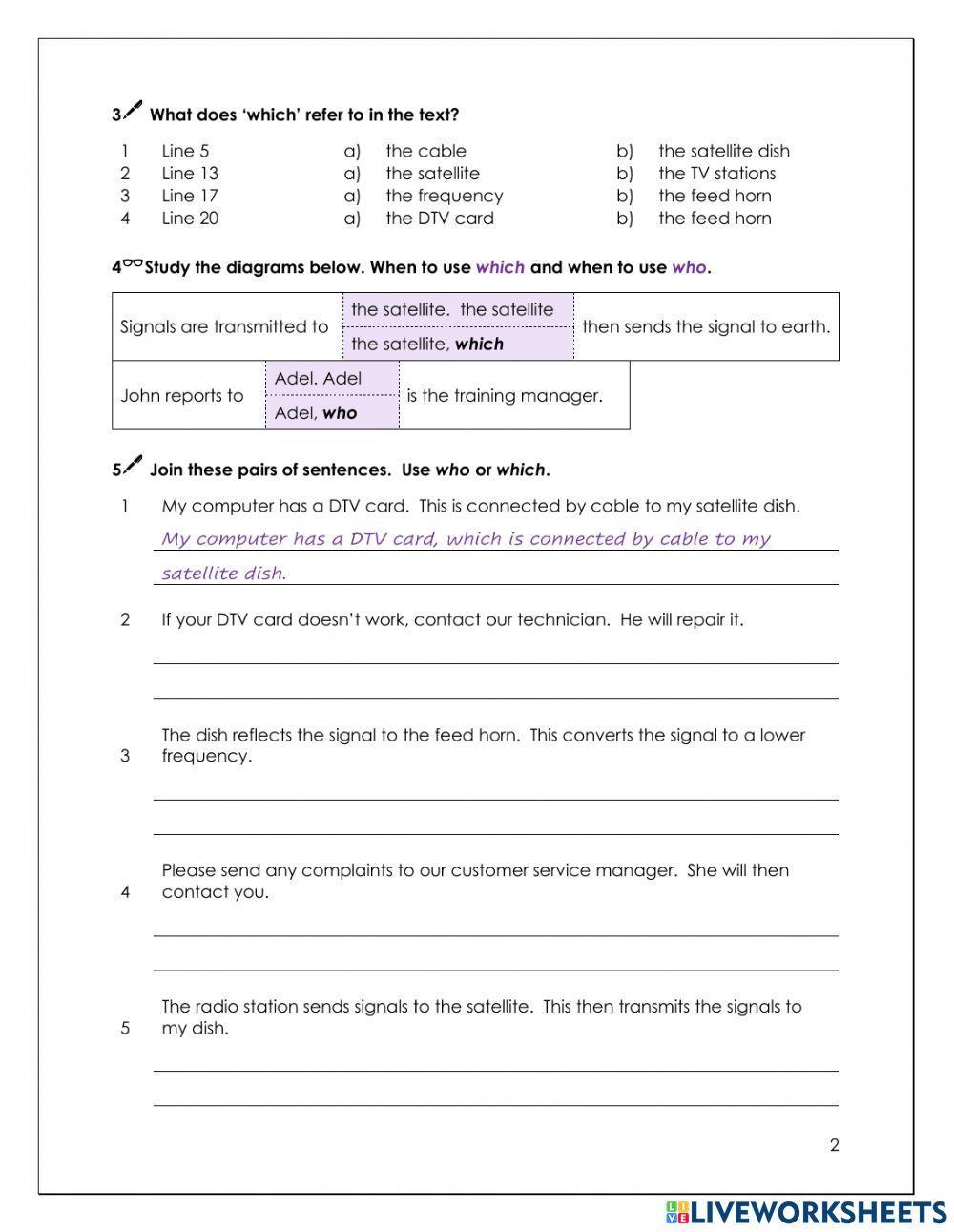 Revision of Technical English 2 Unit 4.3 Communications