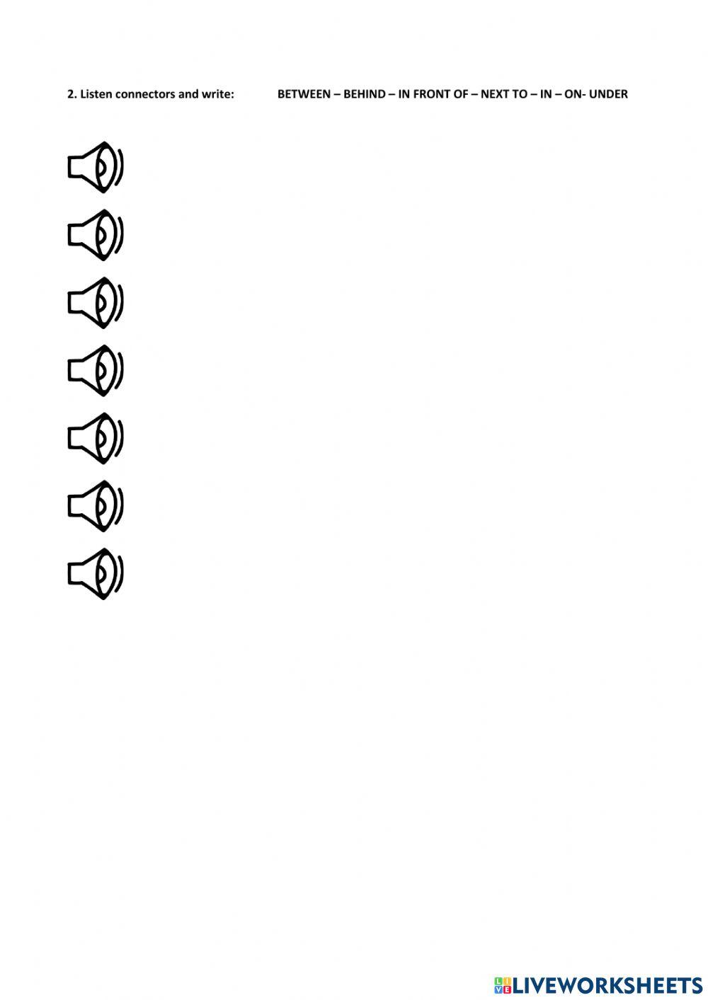 Where we live, prepositions and phonetic gr tr dr