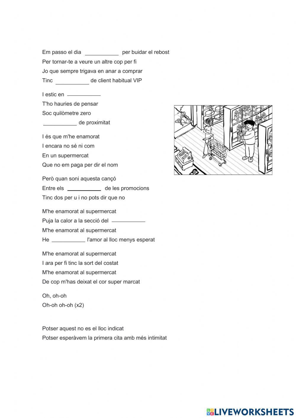 M'he enamorat al supermercat