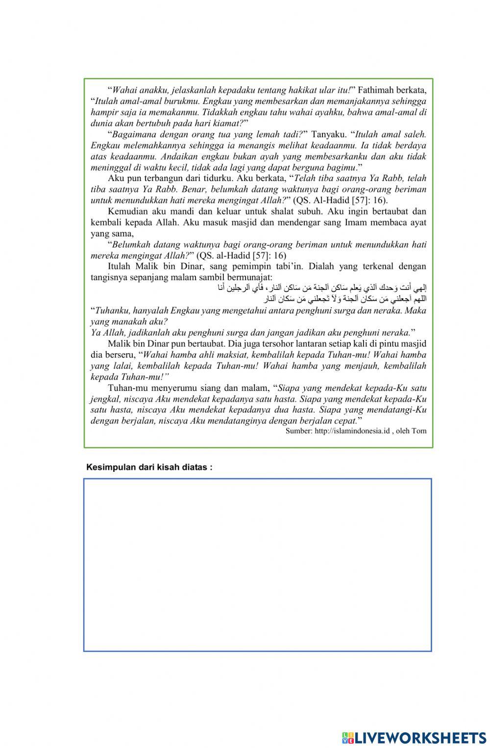 LKPD Ayo Bertaubat 1