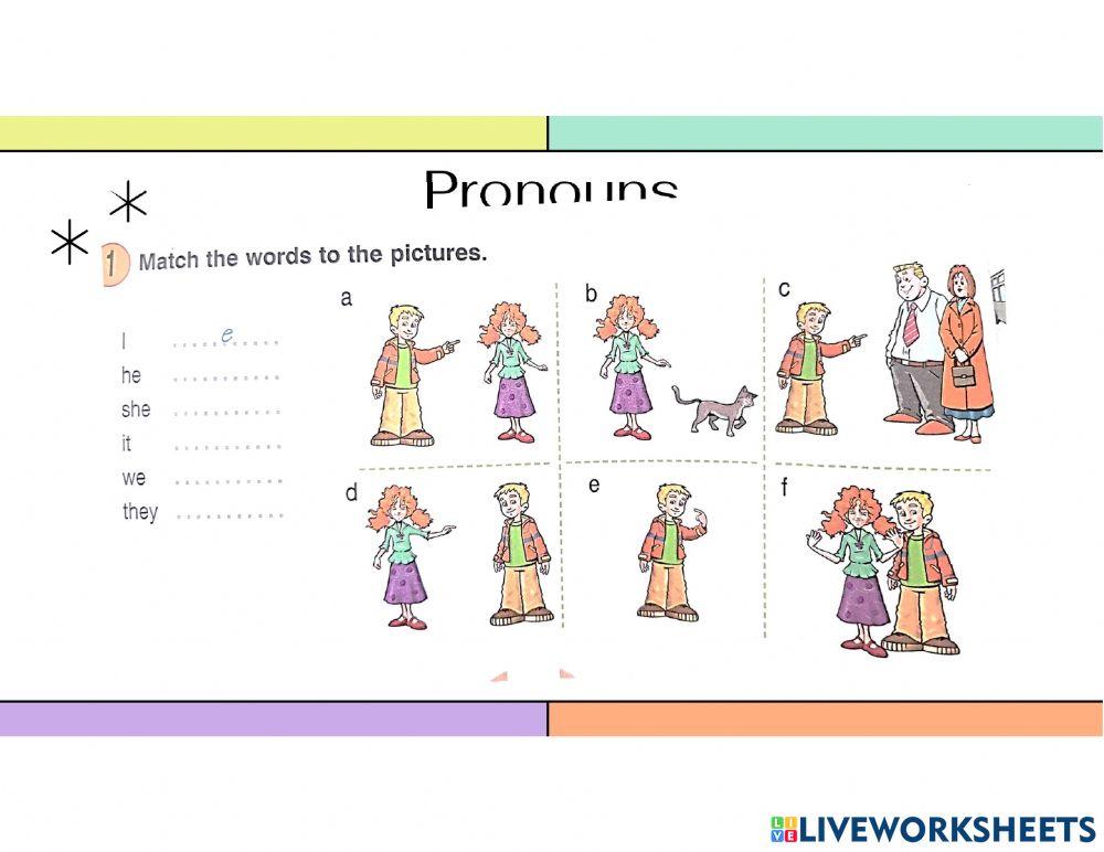 Pronouns 1