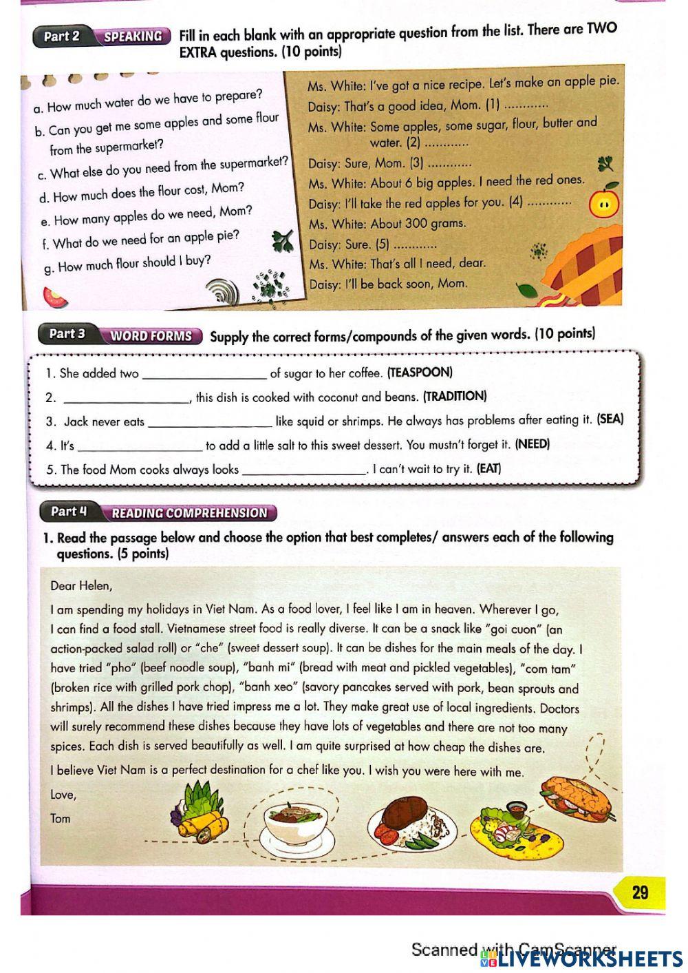 Test 05 - RO7 Practice test