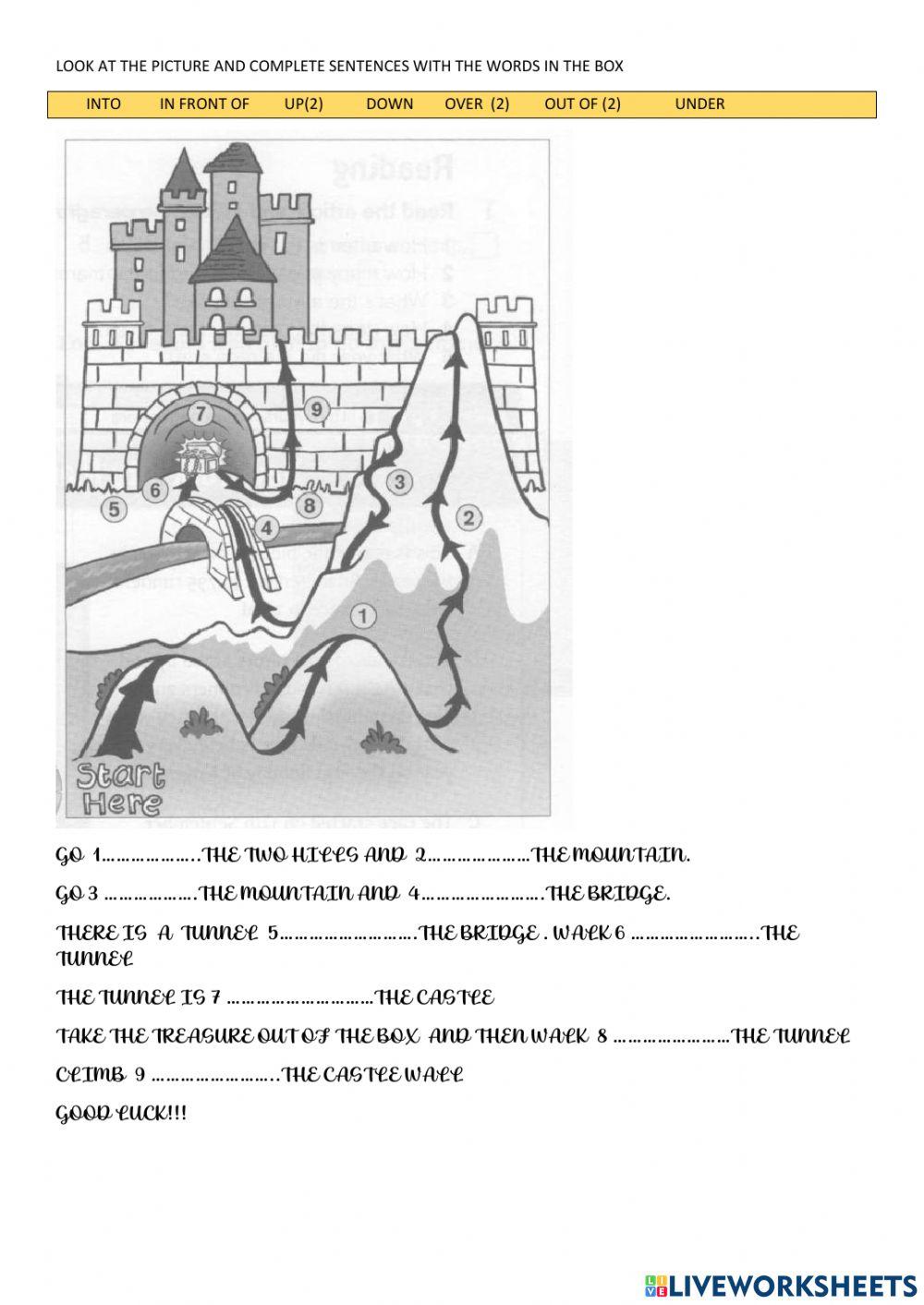 Prepositions of movement