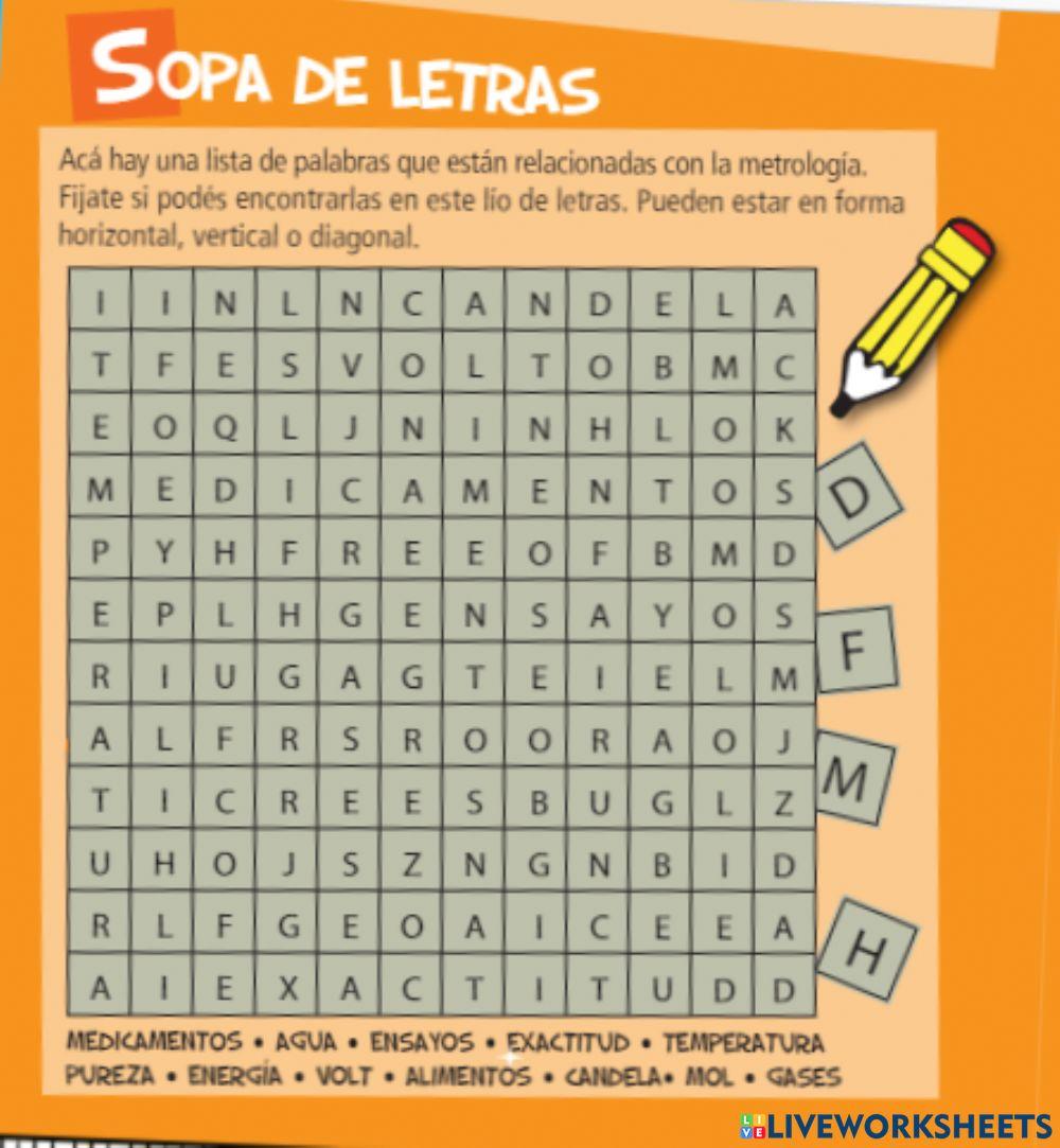 Sopa de letras