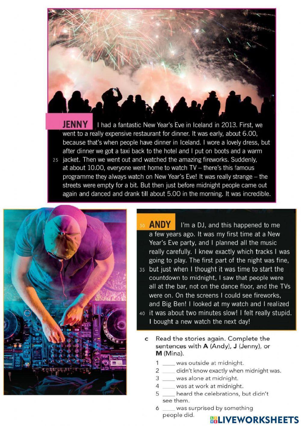 Past simple: irregular verbs