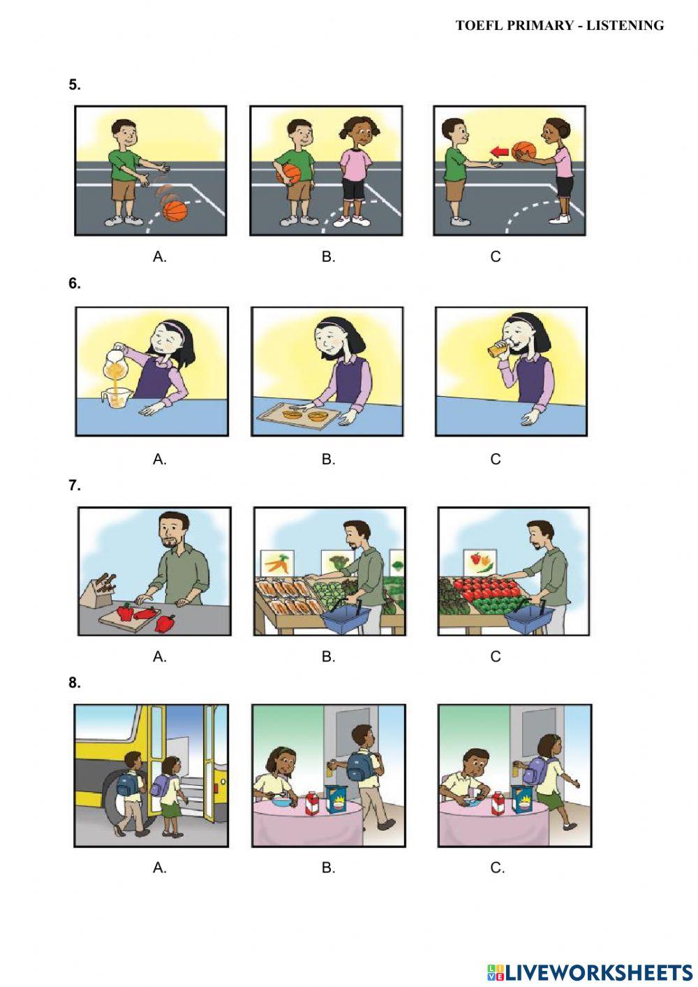 TOEFL PRIMARY - LISTENING TEST