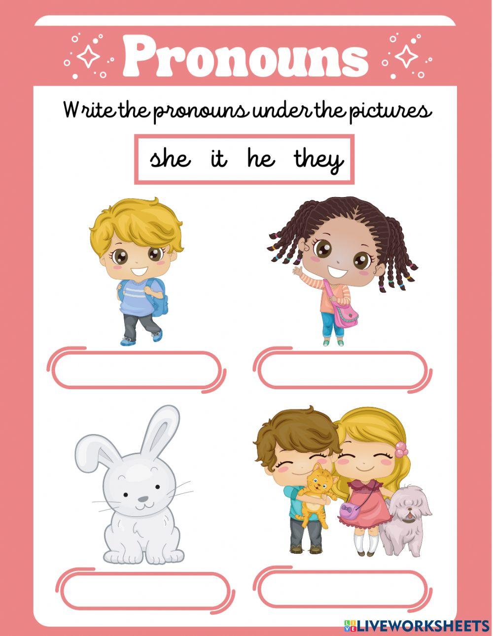 Personal Pronouns